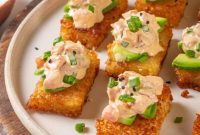 Plant-Powered Spicy Tuna Crisps