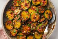 Zesty Korean Cucumber Salad