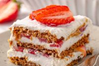 Effortless Strawberry Layered Delight