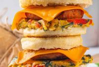 Prep-Ahead Plant-Based Breakfast Stacks