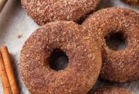Spiced Apple Cider Baked Donuts