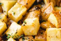 Garlicky Roasted Potatoes