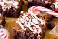Gluten Free Peppermint Chocolate Brownies