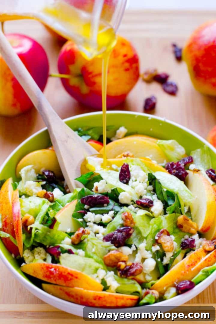 Apple and Blue Cheese Salad with Honey-Apple Vinaigrette 1 featured 7930