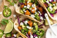 Flavorful Sweet Potato and Black Bean Tacos