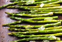 Garlic Roasted Asparagus Step by Step