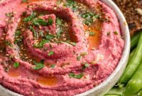 Velvety Beet Hummus