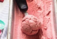 Creamy No-Churn Vegan Strawberry Coconut Ice Cream