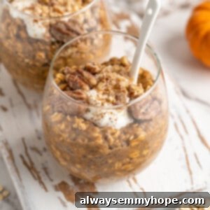 Pumpkin Pie Overnight Oats