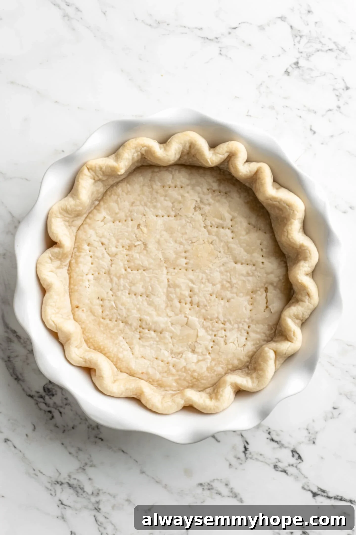 Easy 9-Ingredient Vegan Pumpkin Pie 10 baked pie crust