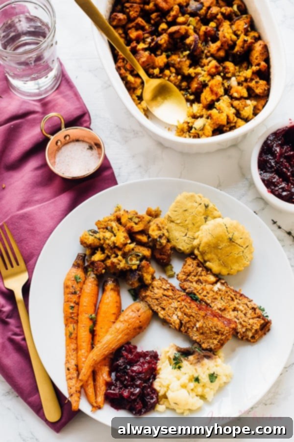 This Gluten Free Cornbread Stuffing will be a star at your Thanksgiving dinner! It's a healthier side dish that is deliciously simple, loaded with lots of flavour and is vegan! via https://jessicainthekitchen.com