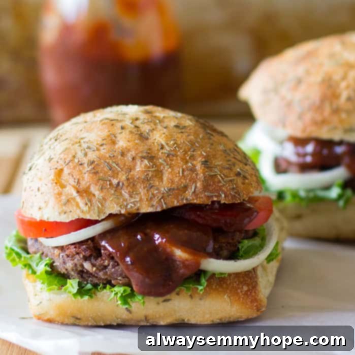 Sizzling Summer: 10 Vegan Grill Ideas 4 Close up of a black bean and quinoa burger on parchment.