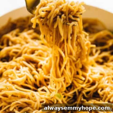 Quick 15 Minute Sesame Noodles with Maple Ginger Sauce