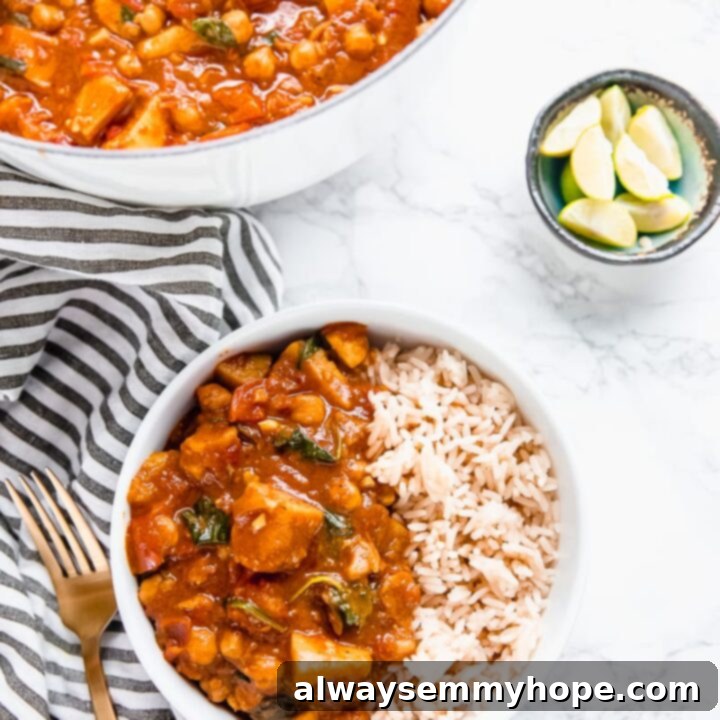 One Can, 20 Vegan Coconut Milk Recipes 6 Vibrant one-pot easy sweet potato curry.