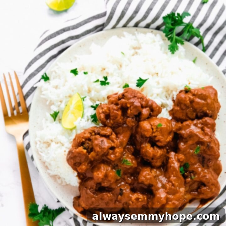 One Can, 20 Vegan Coconut Milk Recipes 7 Creamy Vegan Indian Butter Cauliflower dish.