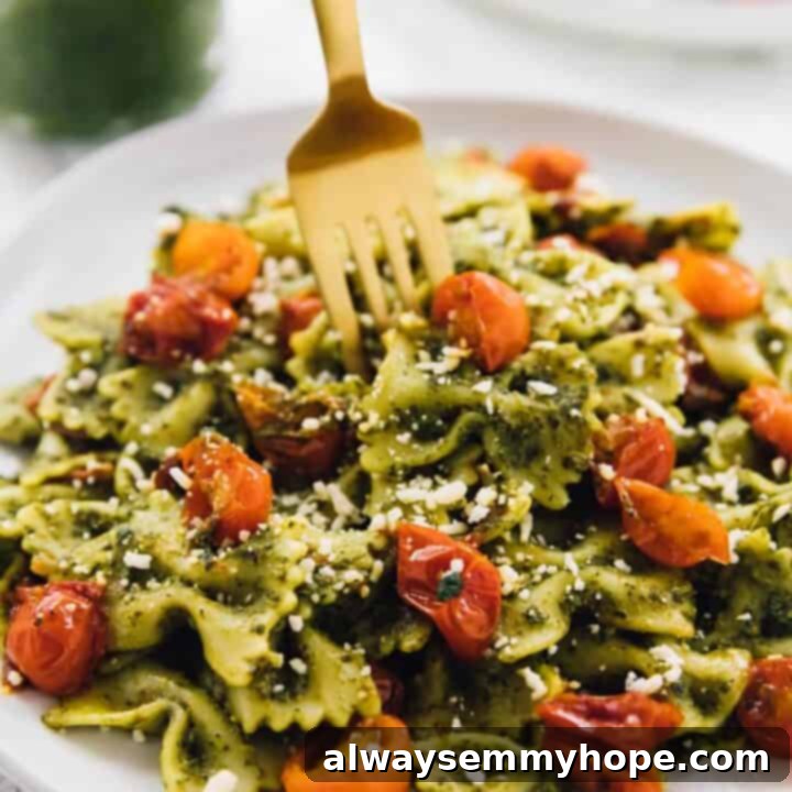 18 Fast Vegan Dinners Under an Hour 6 20 Minute Vegan Pesto Pasta