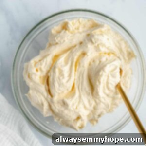 Easy 4 Ingredient Vegan Buttercream Frosting 8 vegan buttercream frosting whipped in a bowl