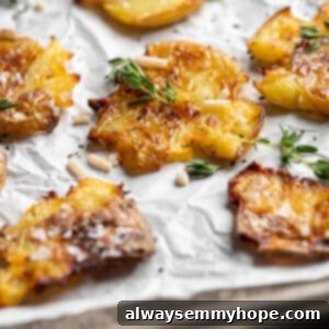 Crispy Smashed Potatoes