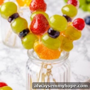 Candied Fruit Skewers 2 Homemade tanghulu skewers in jar