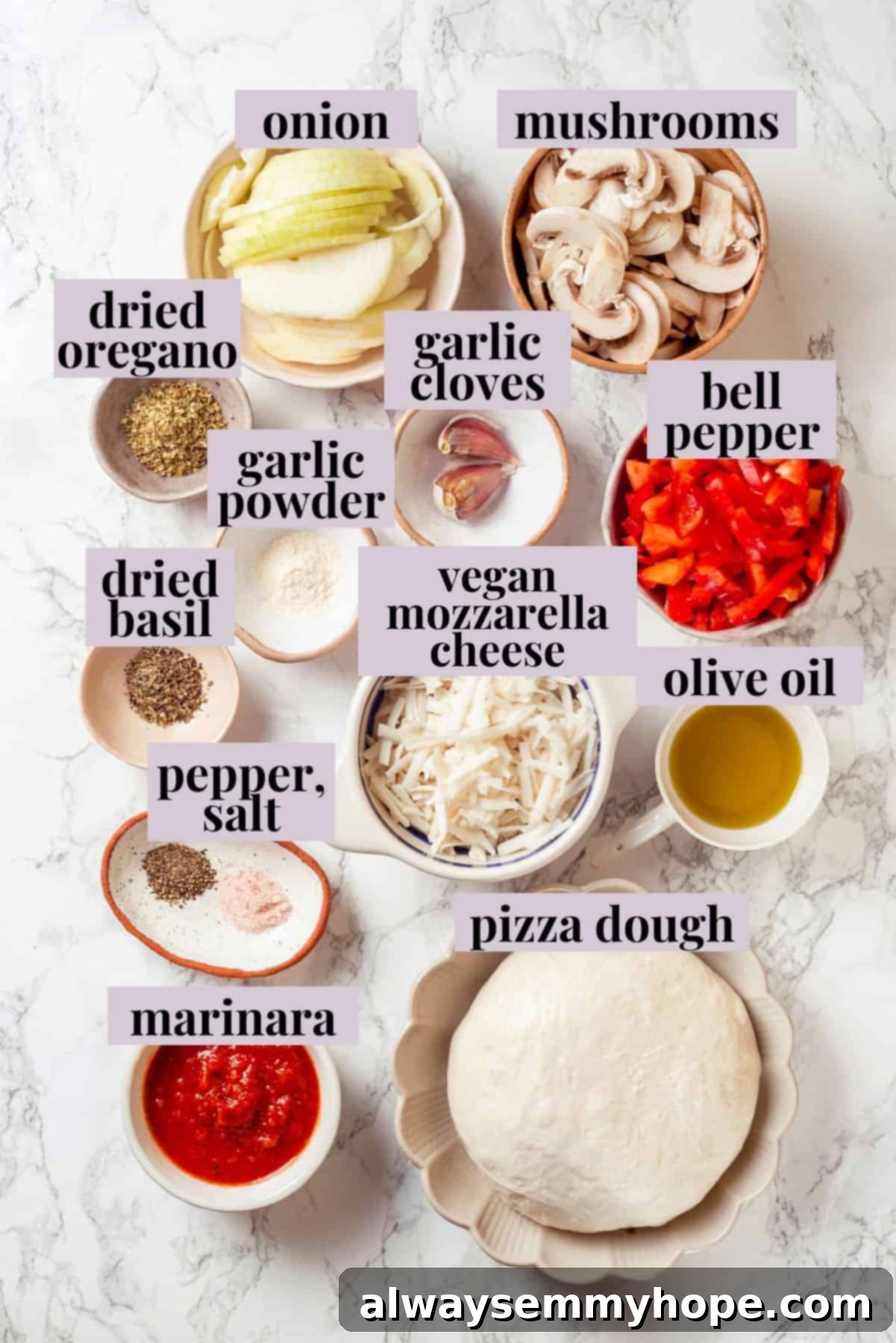 This vegan stromboli recipe is like a giant pizza roll, with marinara, plant-based cheese and veggies baked inside a golden brown crust. Yum! Ingredients for Vegan Stromboli.