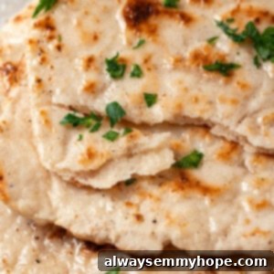 Fluffy Gluten-Free Naan 2 Stack of gluten-free naan