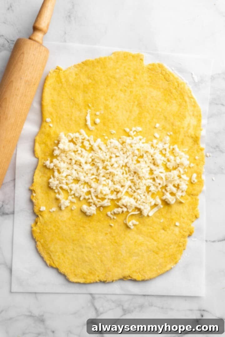 Butter added to middle of dough during the lamination process