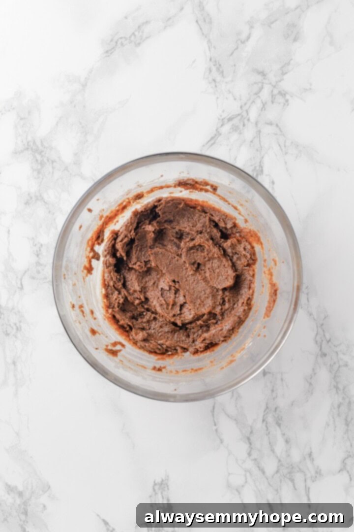 Butter, brown sugar, and cinnamon mixture in bowl