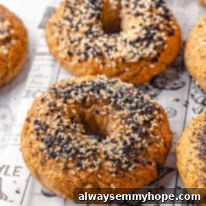 Perfect Gluten-Free Bagels 2 Homemade gluten-free bagels on wire cooling rack