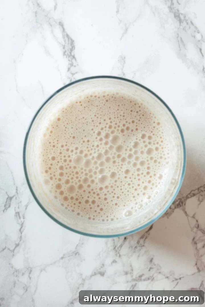 Homemade cashew cream in a bowl.