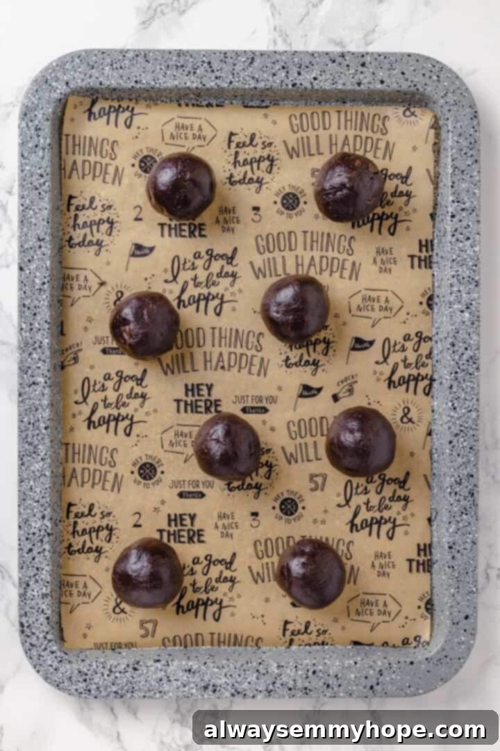 Vegan hot chocolate cookie dough balls.