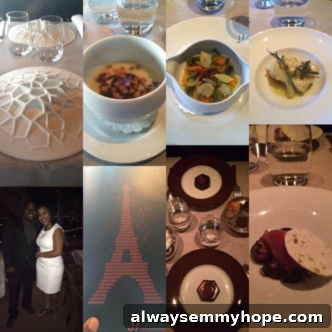 Unlocking Parisian Flavors 11 Montage of food and jessica in paris.