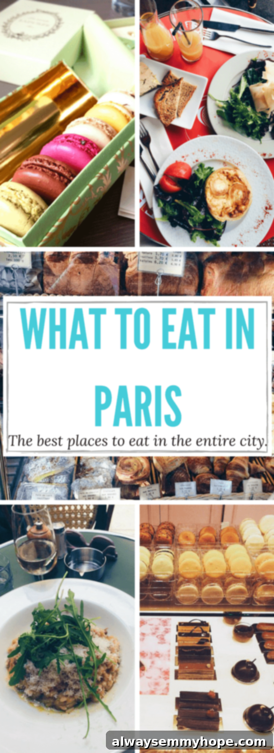 Unlocking Parisian Flavors 15 Montage of food shots from paris.