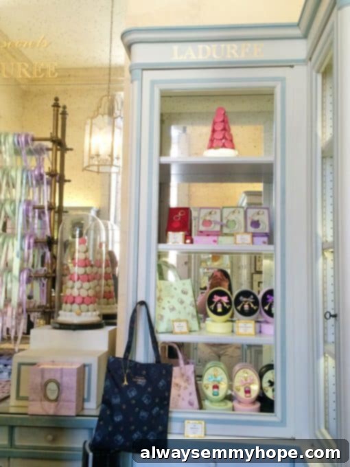 Unlocking Parisian Flavors 5 Inside of a cake shop in paris.