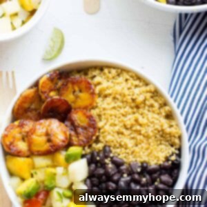 Cuban Quinoa & Pineapple Salsa Bowls 5 img 9291 5