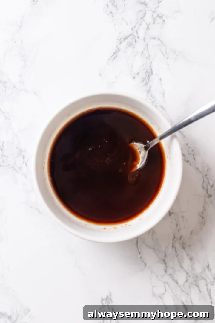 Bowl of Kung Pao Sauce